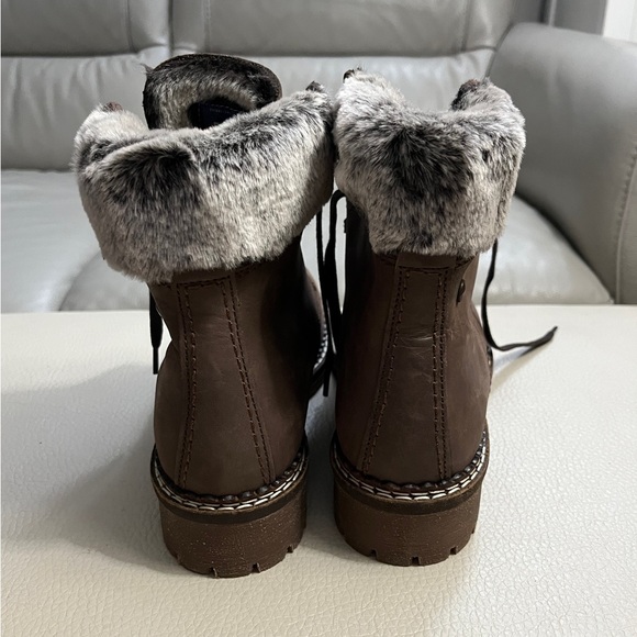 Pajar Women's Nubuck Leather Ankle Boots - Made in Portugal - EU 40/ US 8.5 - Picture 5 of 13